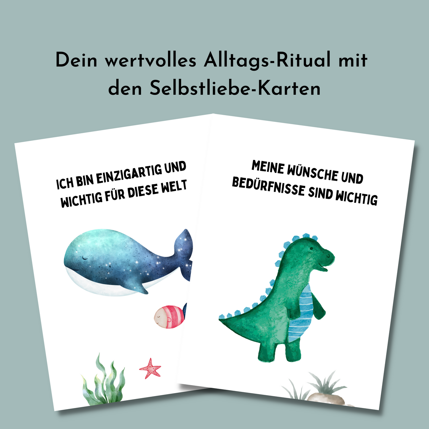 Mehr Selbstvertrauen und ein starkes Selbstbewusstsein - Mit unseren Affirmationskarten ganz einfach