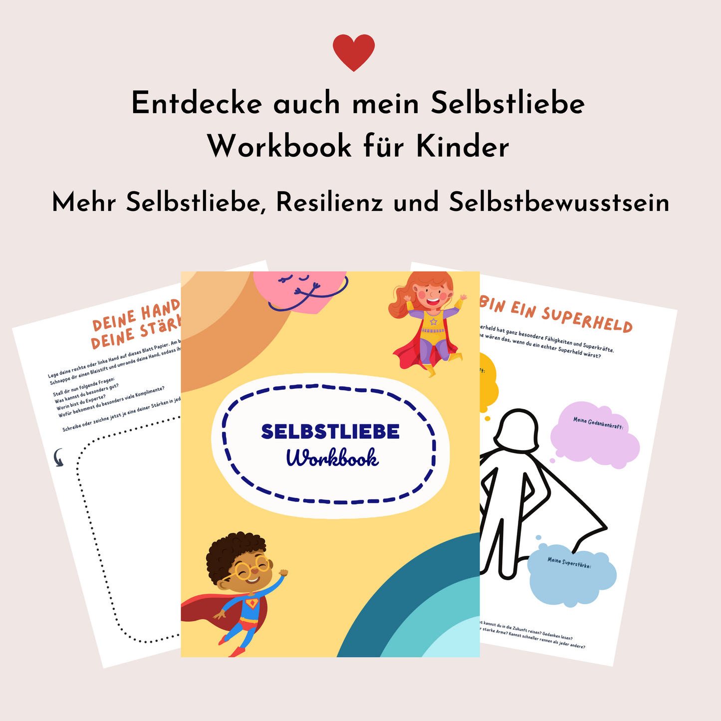 Pädagogisch wertvolles Spielzeug - Affirmationskarten für Kinder ab 3 Jahren